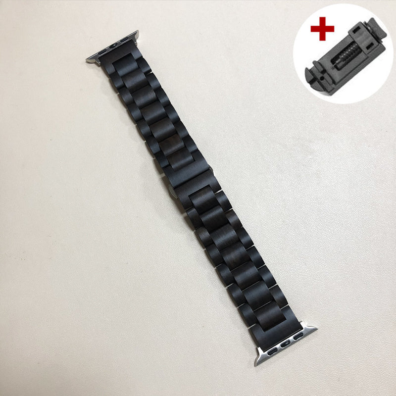 Armband i trä för Apple Watch